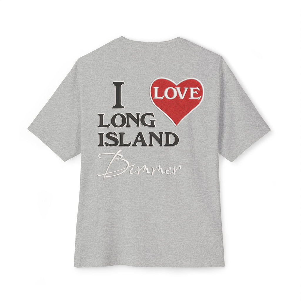 I Love Long Island Bimmer Boxy Tee — NY Souvenir